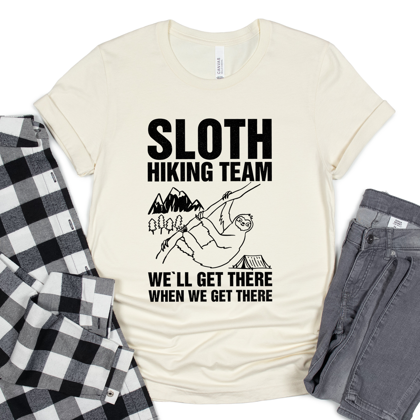 Sloth Hiking Team Shirt