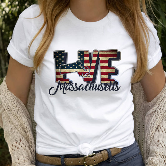 Love Massachusetts Shirt