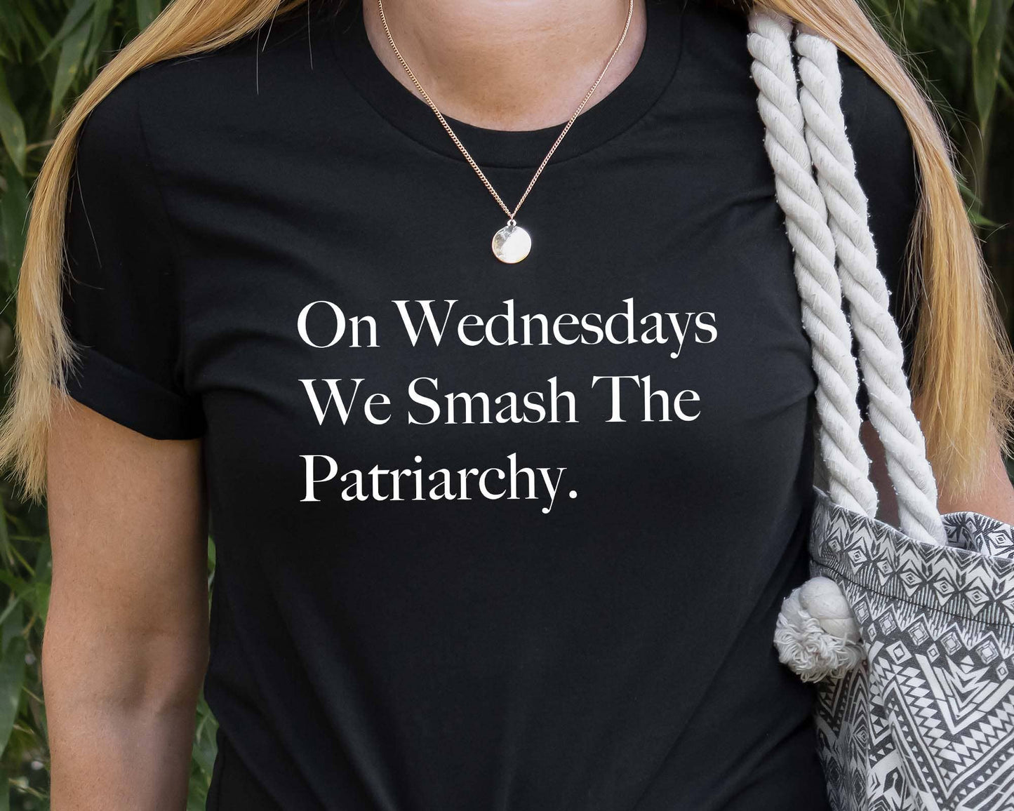 Women's Rights Shirt, On Wednesdays We Smash The Patriarchy