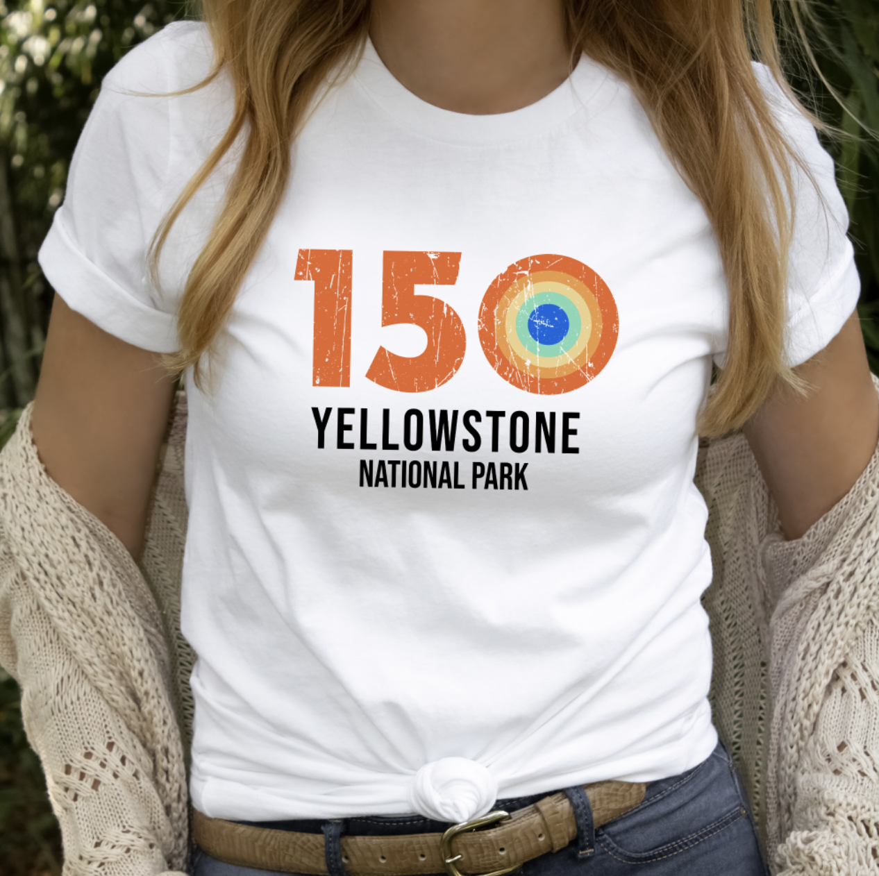 Yellowstone Park 150th Anniversary Tee