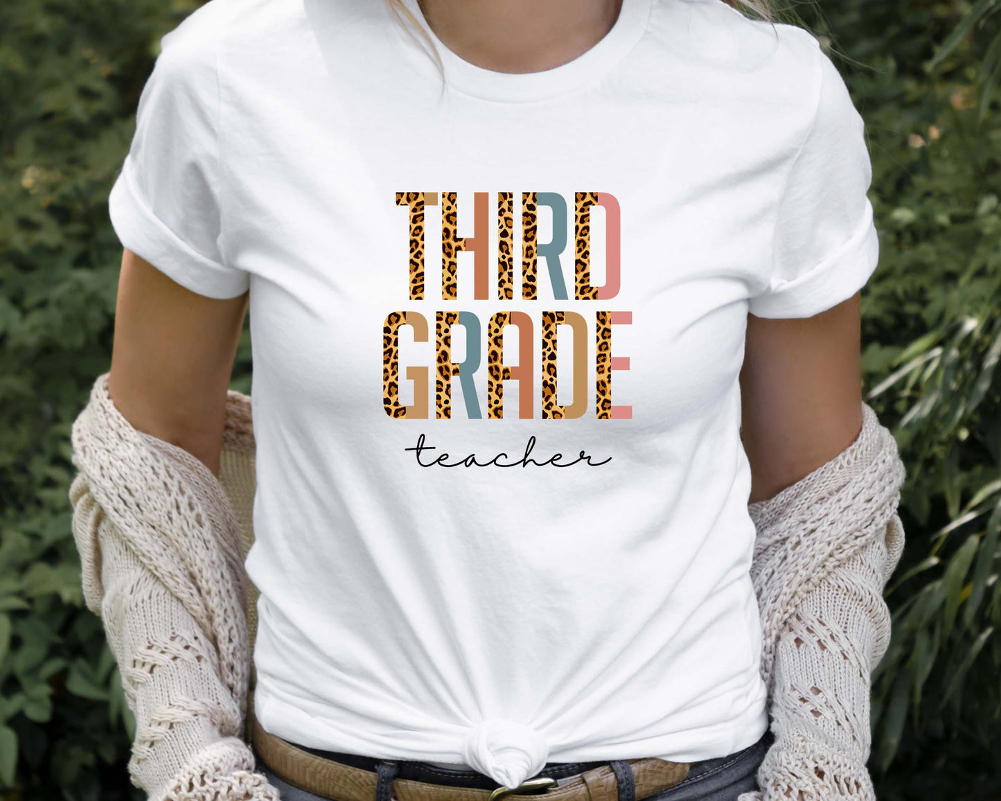 Third Grade Teacher Shirt