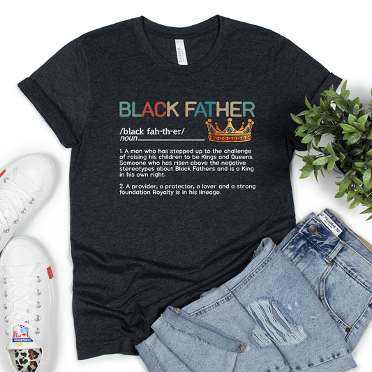 Black Father Shirt