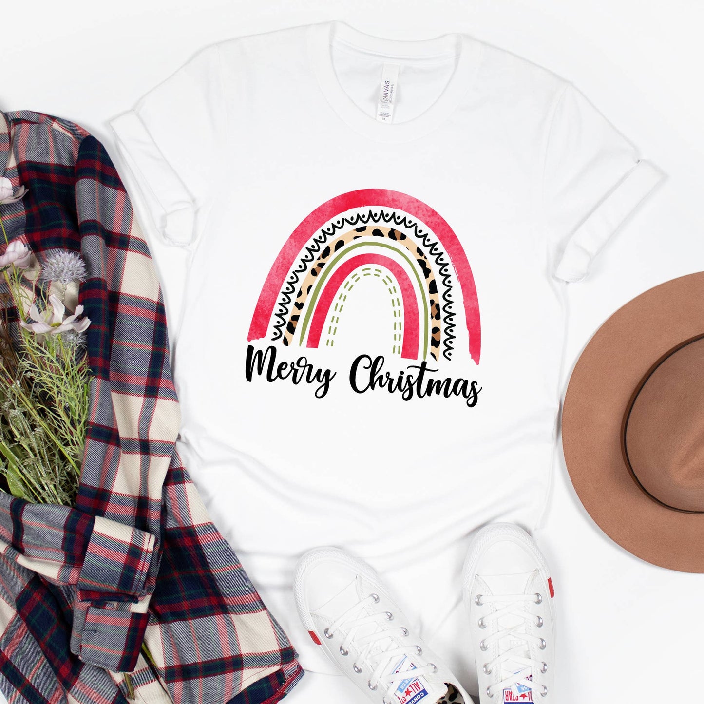 Merry Christmas Boho Women's Shirt