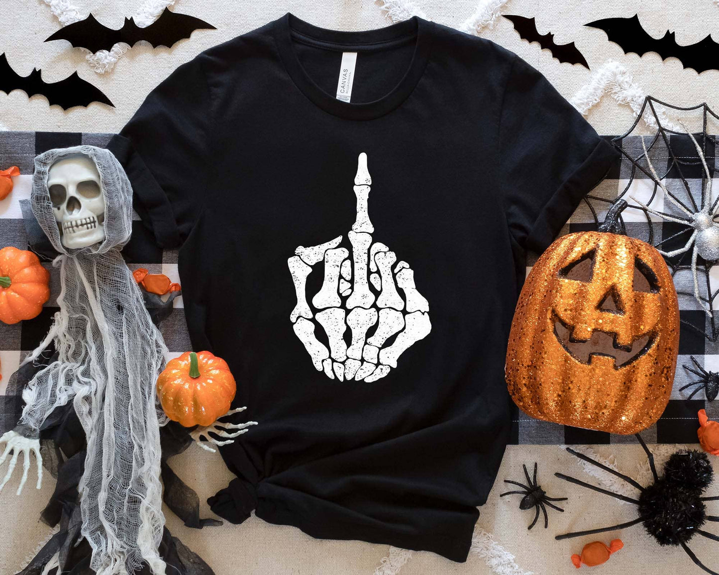 Fuck Skeleton Shirt