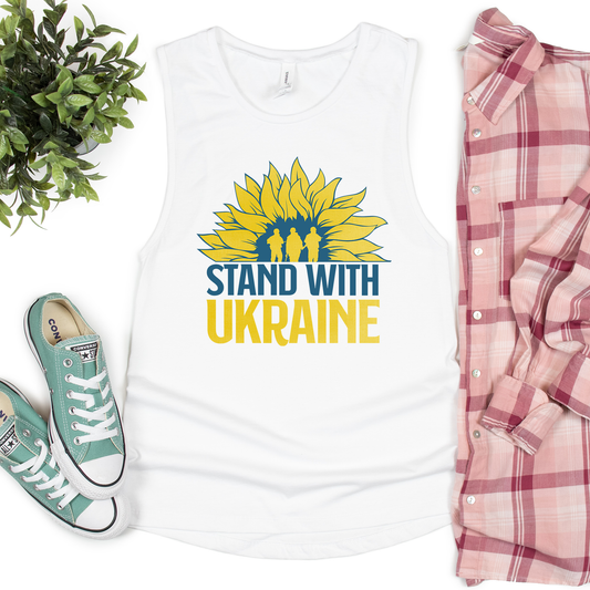 Stand With Ukraine Tank Top