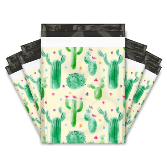 10x13" Poly Mailers - Cactus