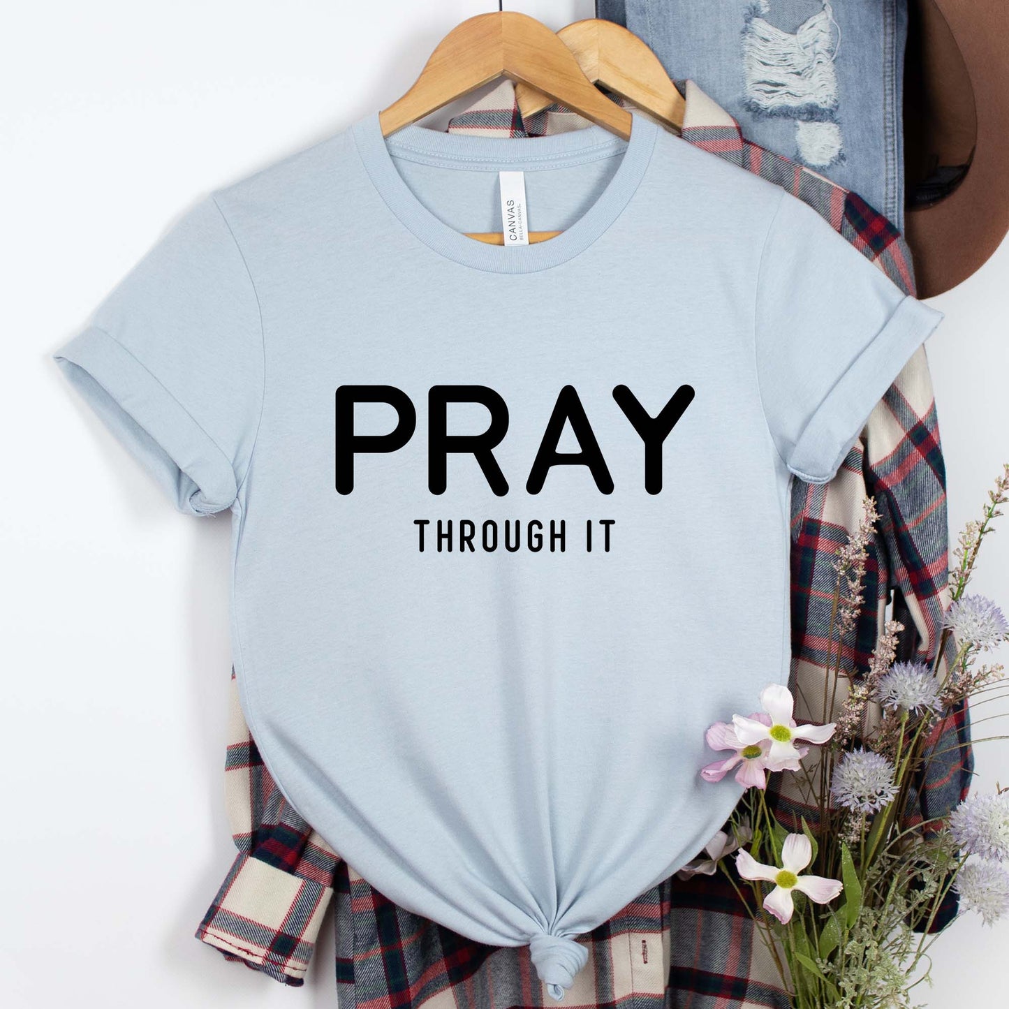 Pray Shirt, Christian Tee