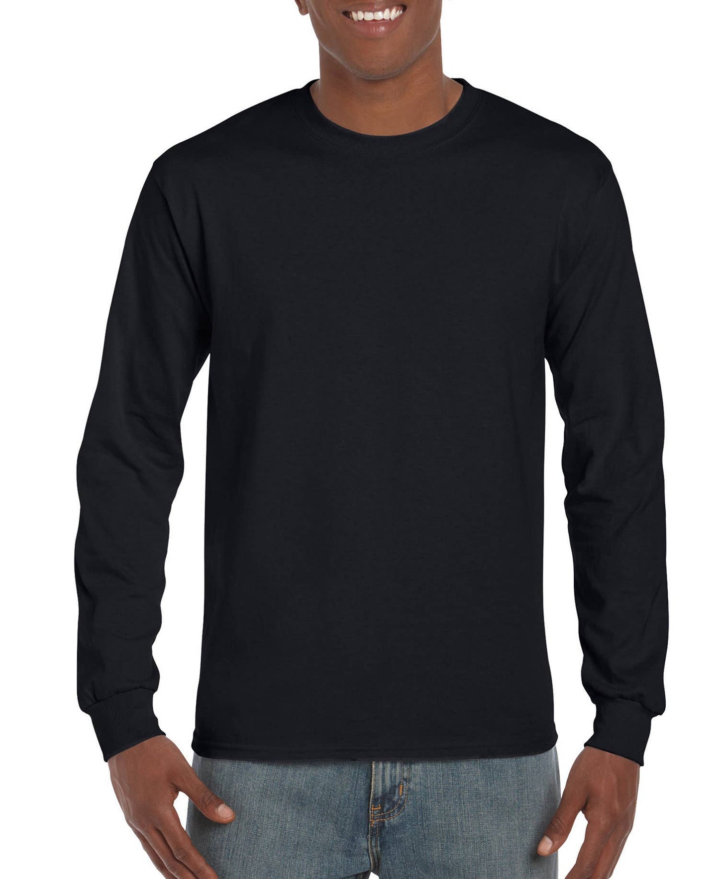 Gildan Ultra Cotton Adult Long Sleeve T-Shirt, Blank Shirt