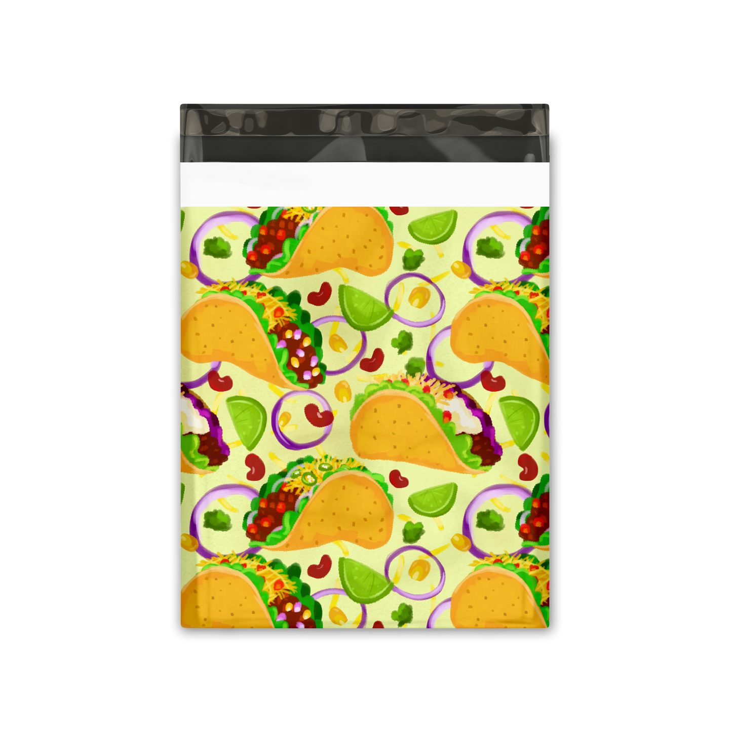 10x13" Poly Mailers - Tacos