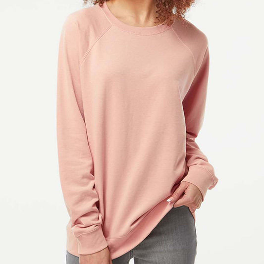 Unisex Lightweight Loopback Terry Crewneck Sweatshirt