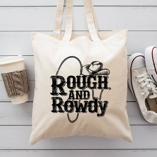 Rough and Rowdy Canvas Totes