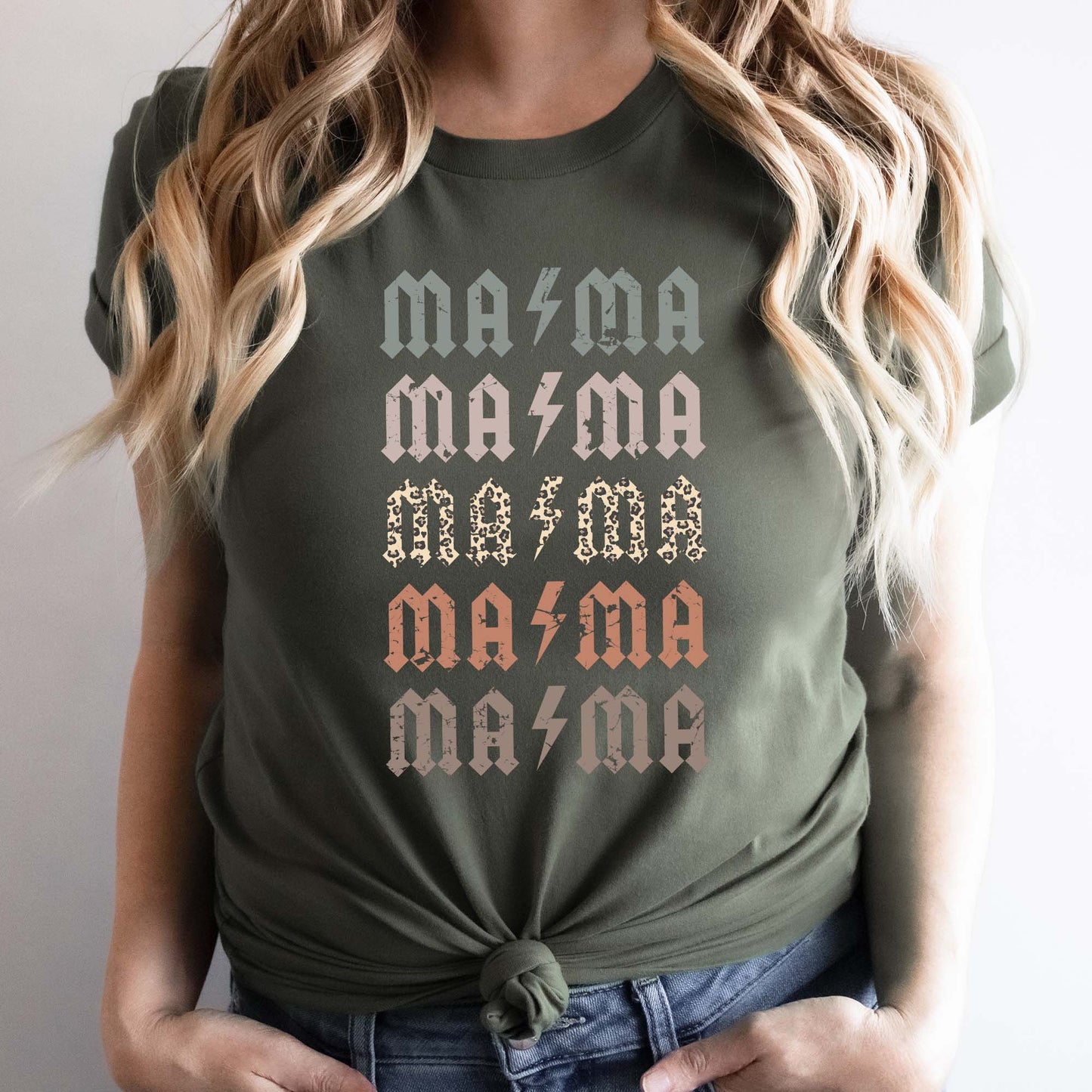 Mama ACDC Shirt