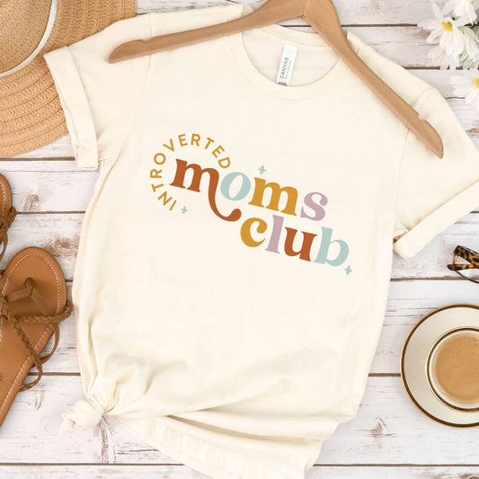 Introverted Moms Club Shirt