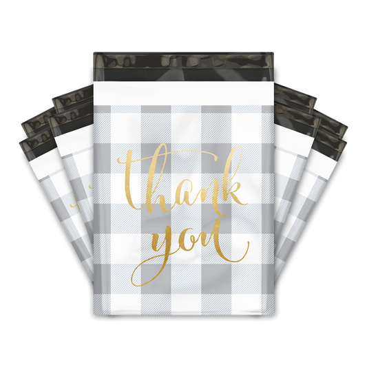 10x13" Poly Mailers - Buffalo Check Thanku You