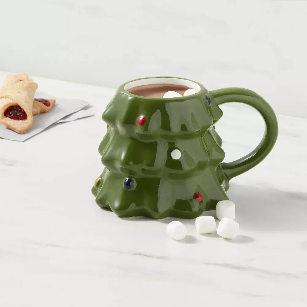 12.8oz Christmas Tree Mug