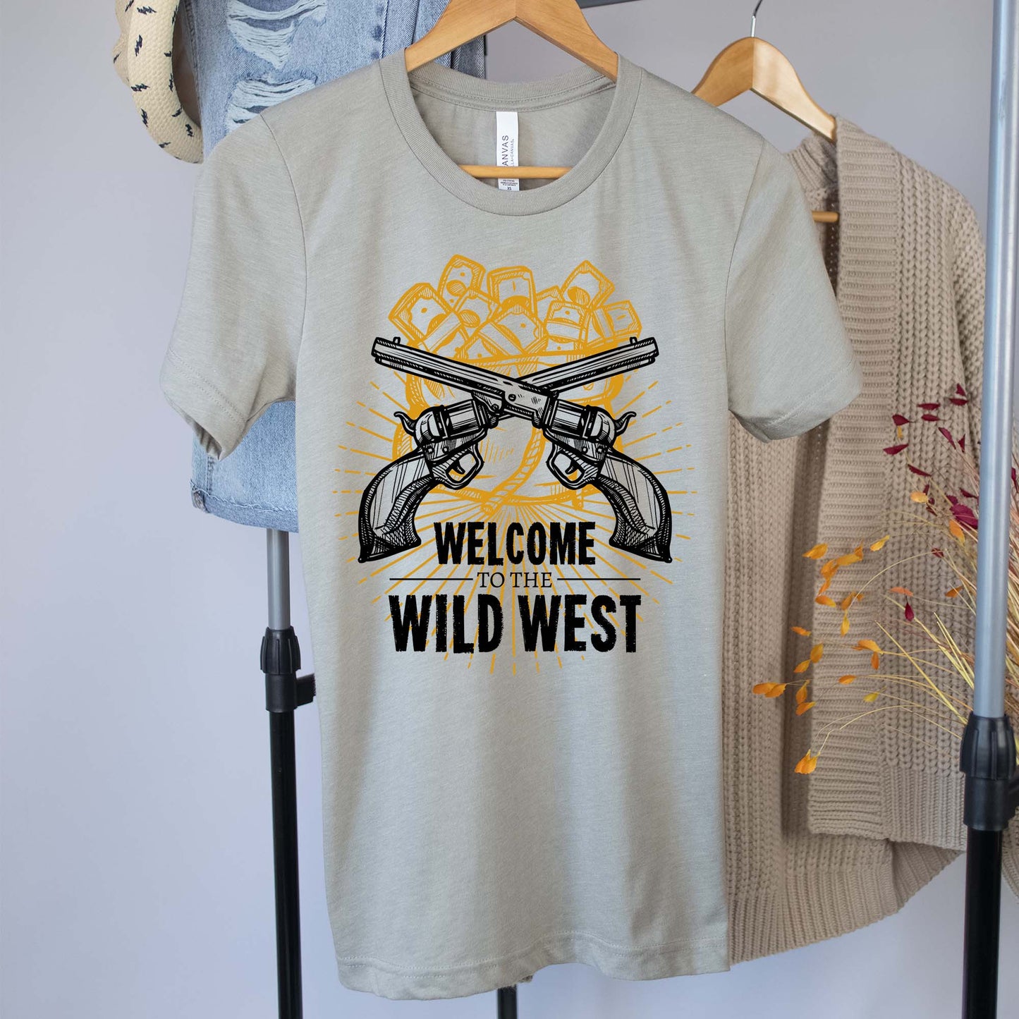 Welcome To Wild West Shirt, Cowboy Shirt, Unisex Graphic Tee