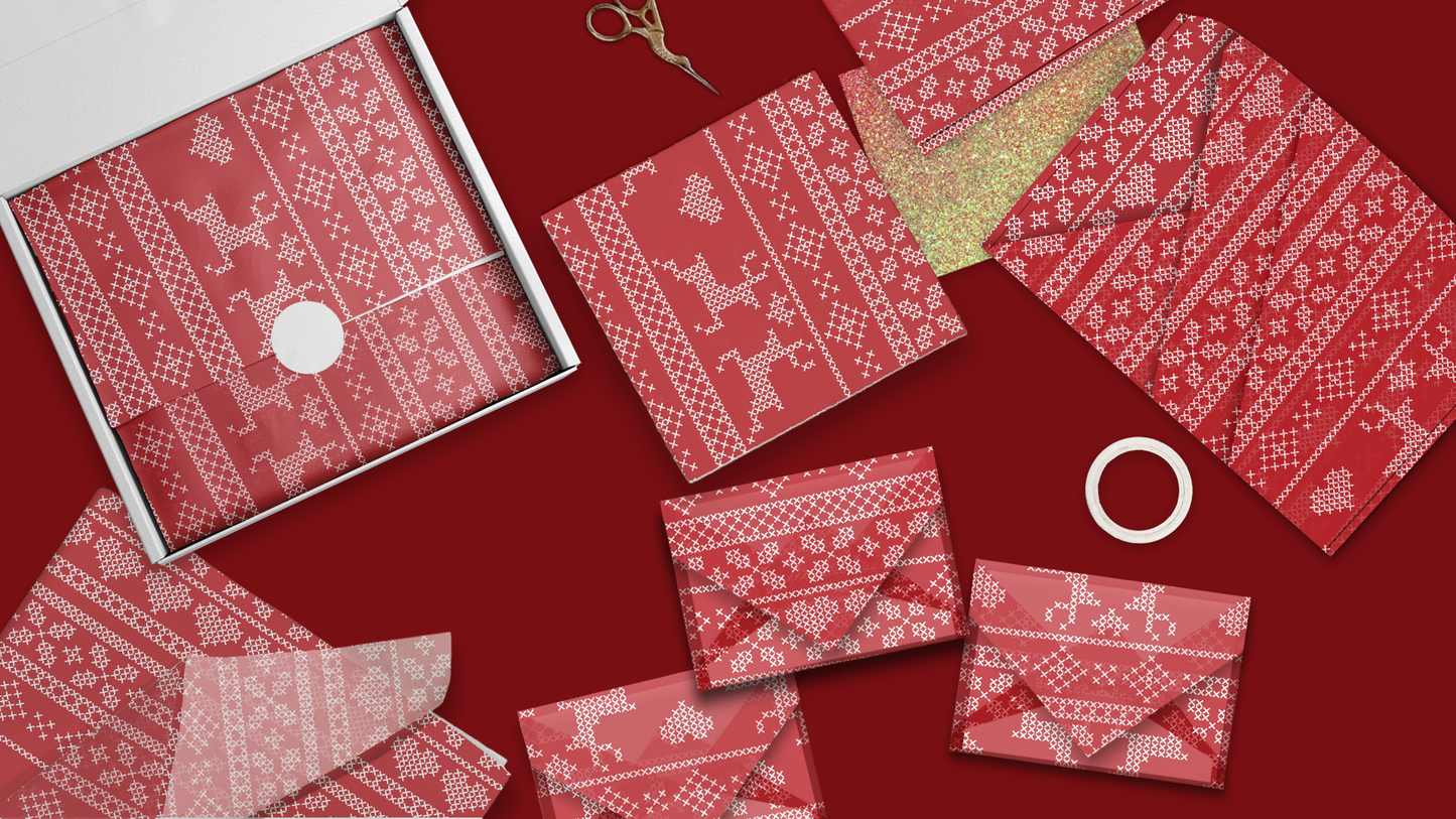 Ugly Sweater Tissue Paper, Wrapping Paper