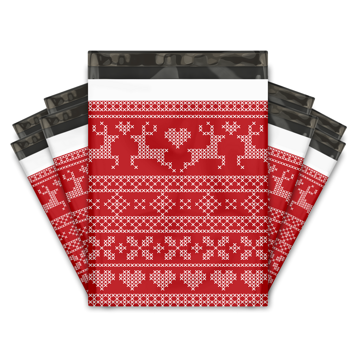 10x13" Poly Mailers -  Ugly Christmas Sweater