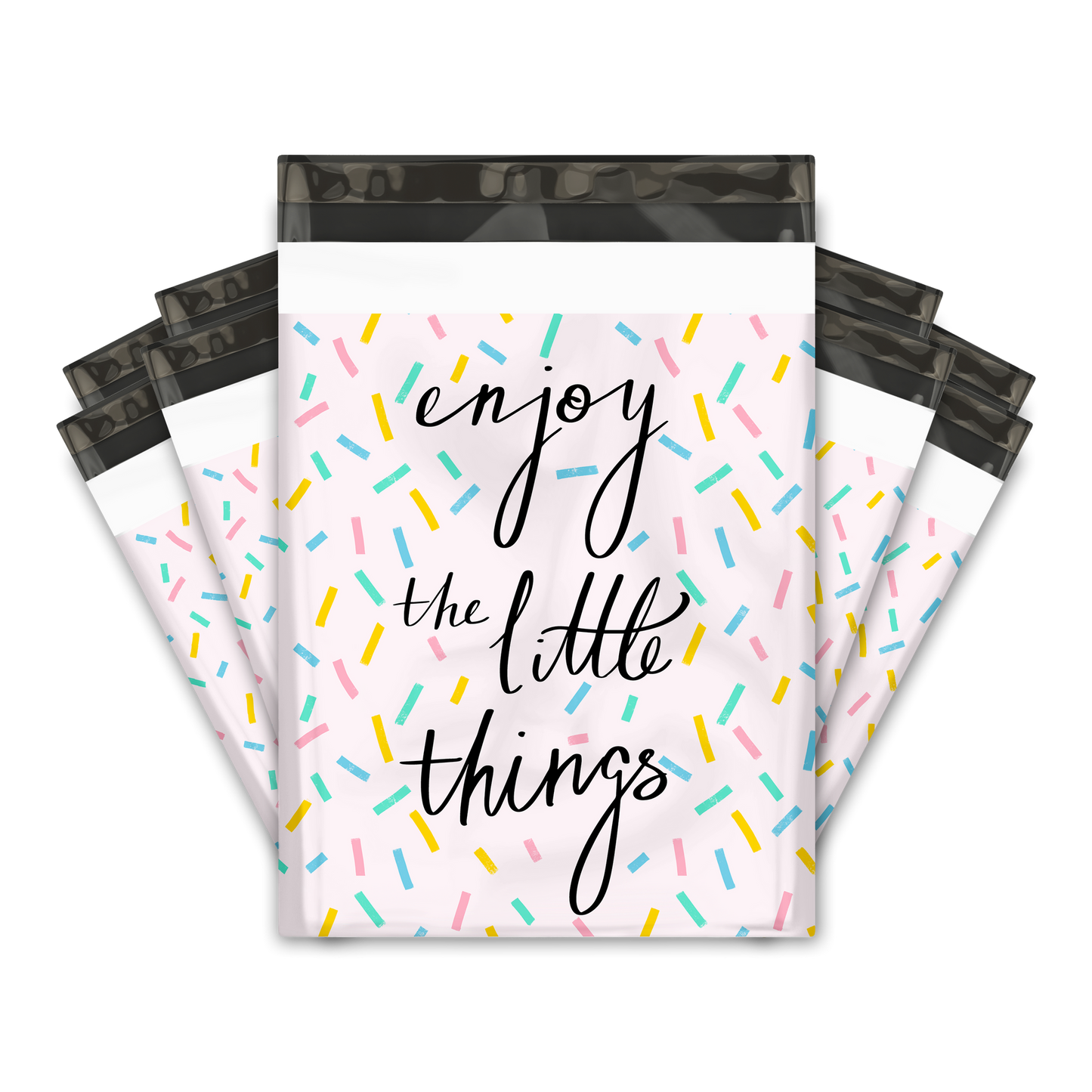 10x13" Poly Mailers - Enjoy the Little Things