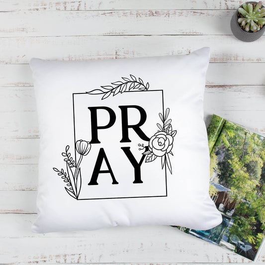 Pray Christian Pillow Case