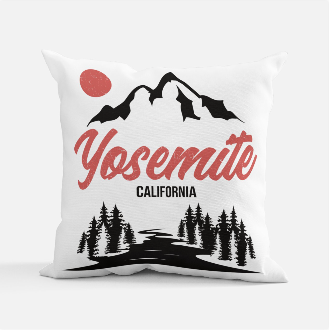 Yosemite National Park Pillow