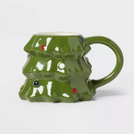 12.8oz Christmas Tree Mug