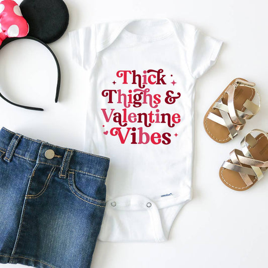 Valentine Vibes Baby Onesie
