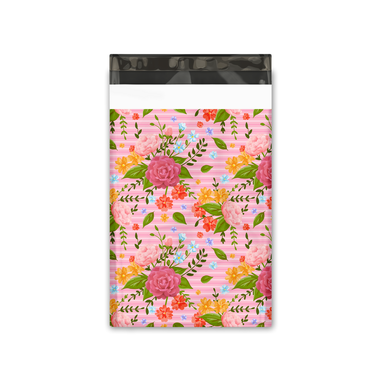 6x9" Poly Mailers - Floral Roses