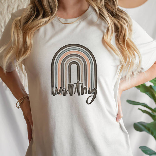 Worthy Boho Christian Shirt