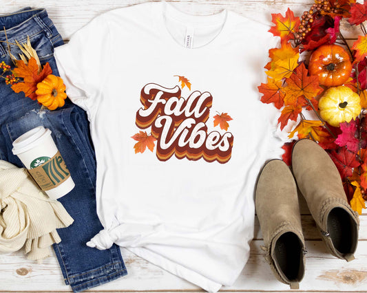 Fall Vibes Shirt, Unisex Graphic Tee