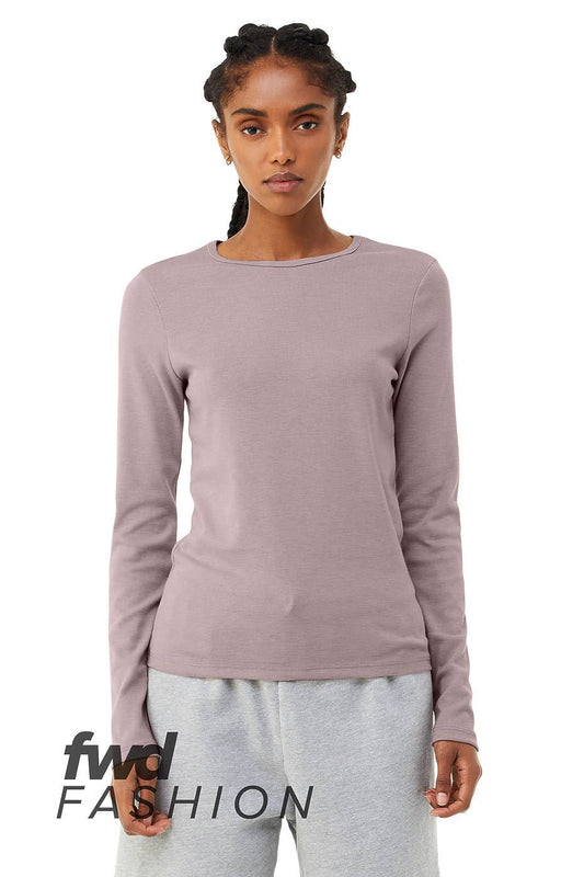 Bella Canvas WOMEN'S MICRO RIBBED LONG SLEEVE