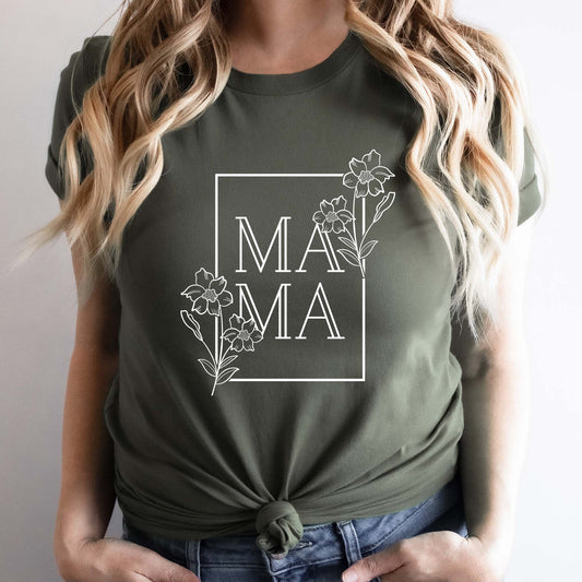 Mama Floral Tee