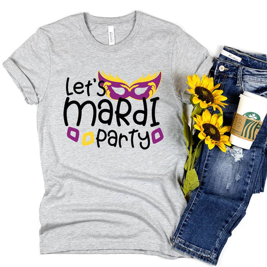 Let's Mardi Party, Mardi Gras Shirt