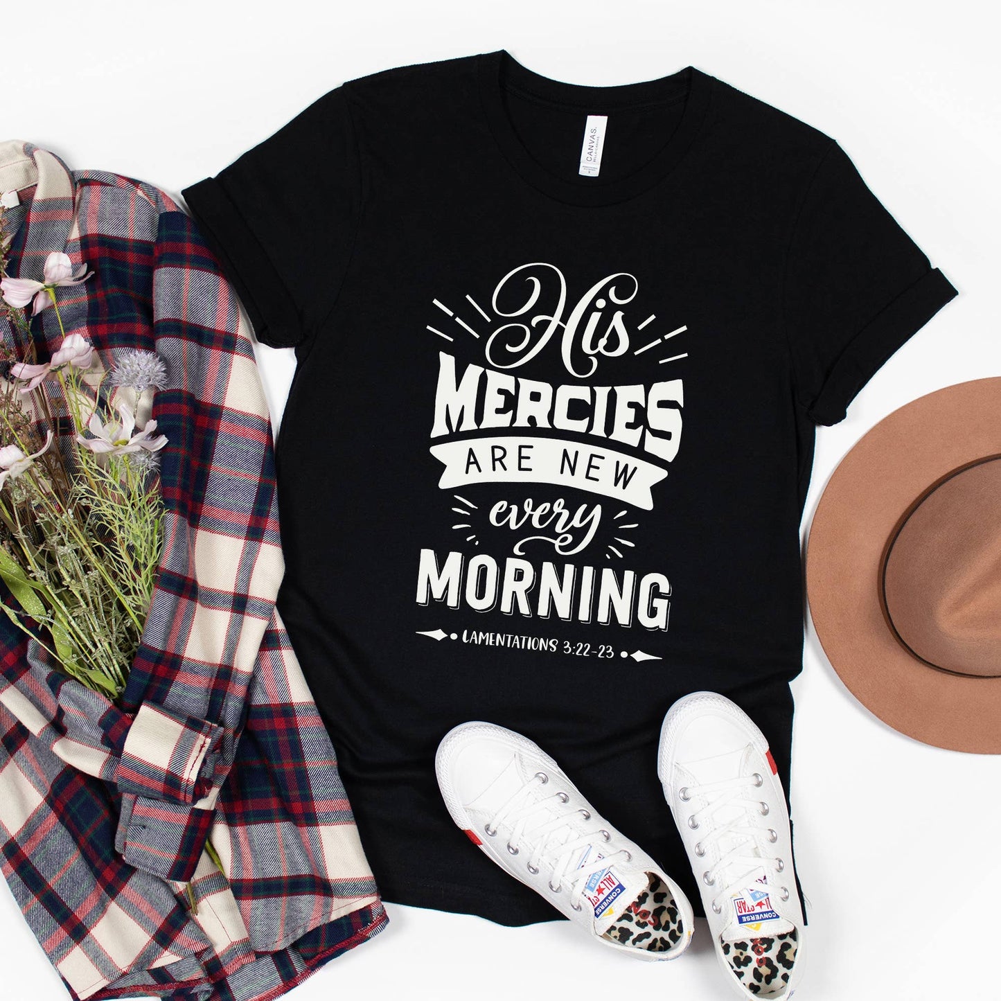 His Mercies Are New Every Morning, Christian Shirt