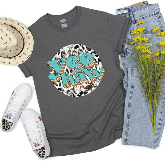 YeeHaw Cow print Shirt