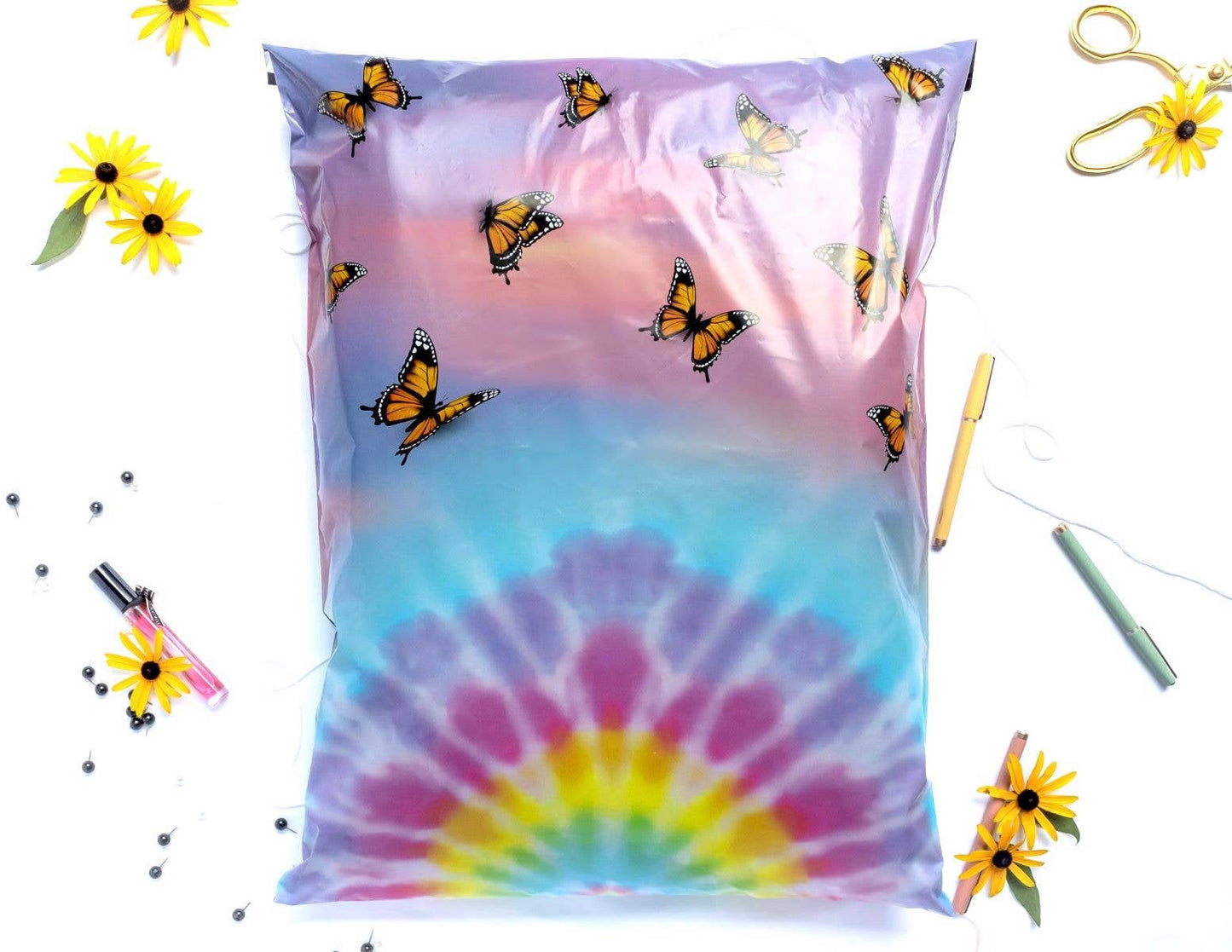 14x17" Tie Dye Poly Mailers