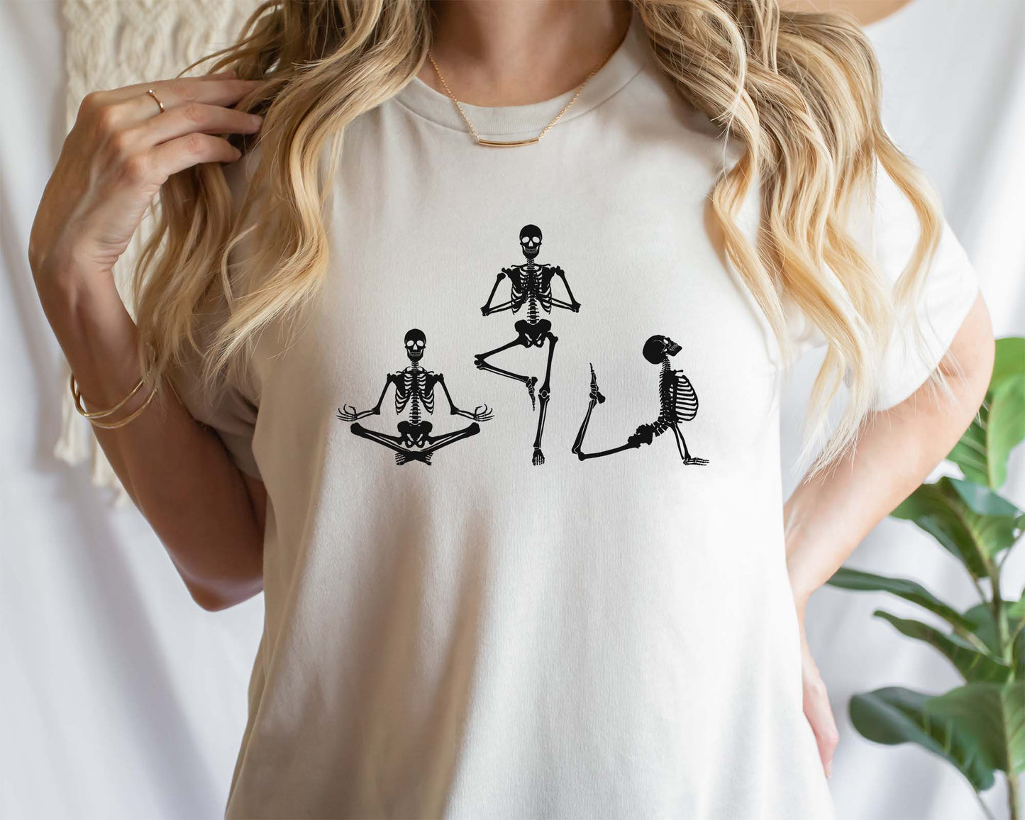 Yoga Skeleton Tee