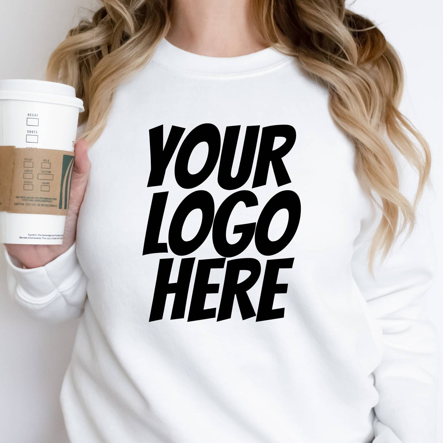 Custom Sweatshirts, Your Logo Sweatshirt / Hoodie