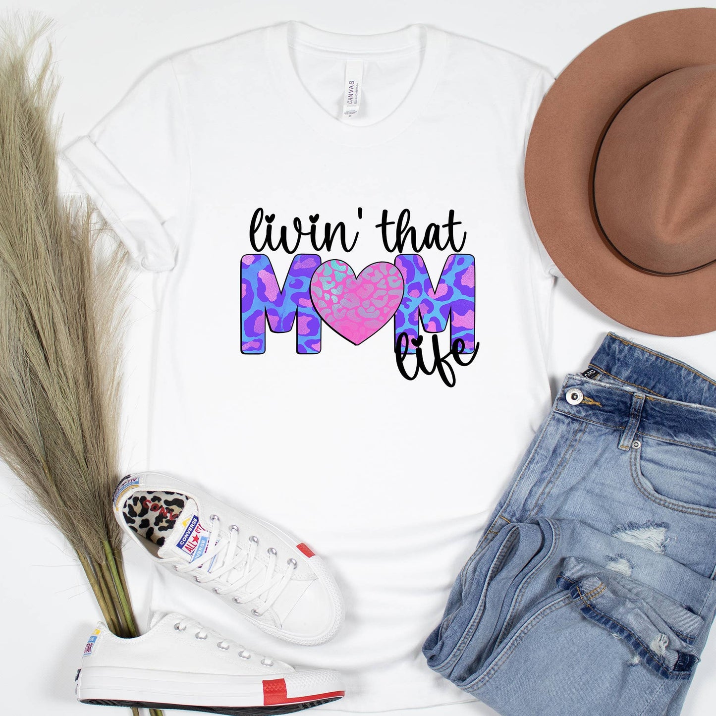 Livin' That Mom Life Graphic Tee