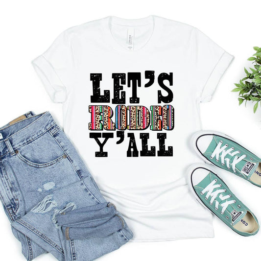 Let's Rodeo Y'all Shirt