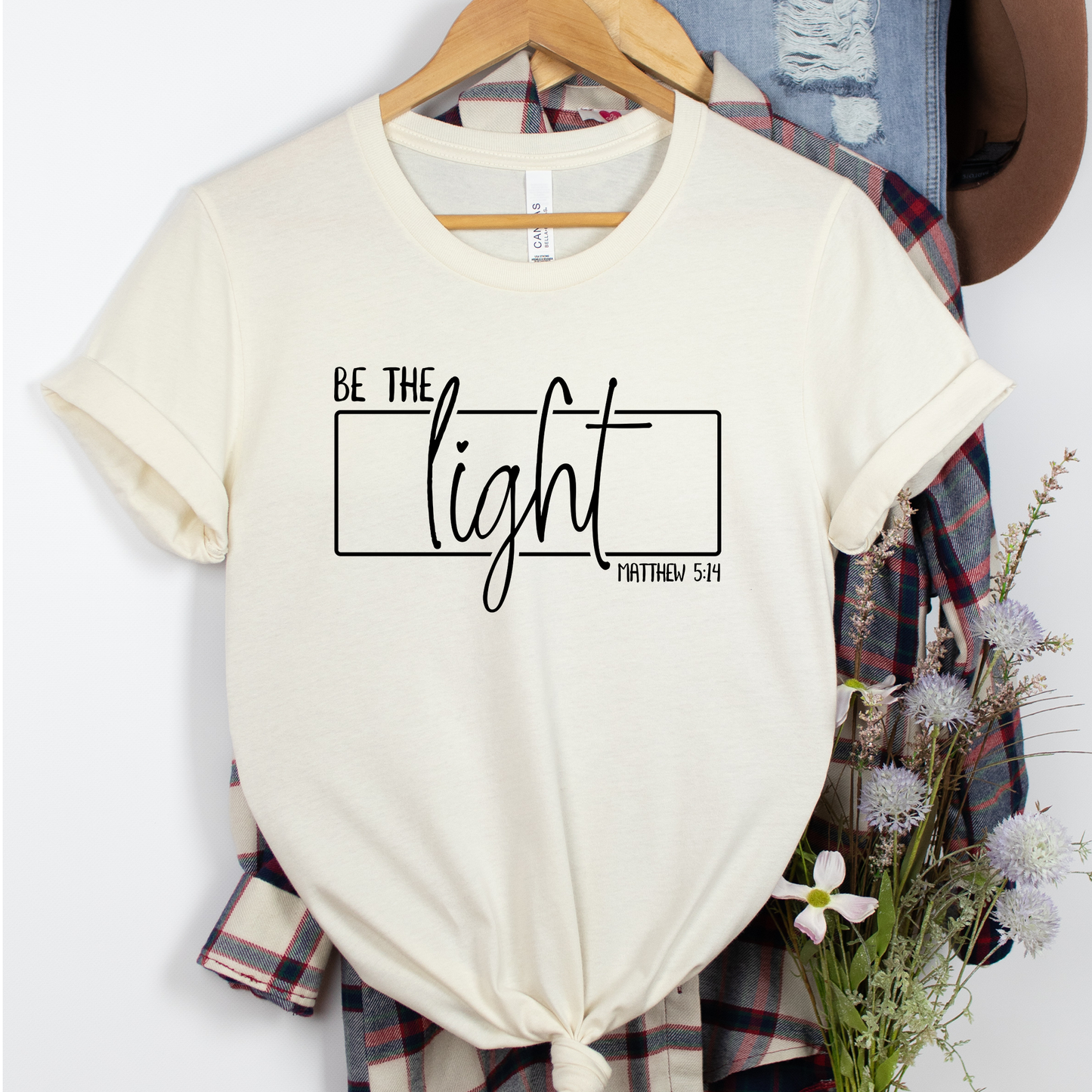 Be The Light Matthew 5:14 Shirt