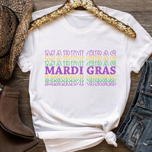 Retro Mardi Gras Shirt