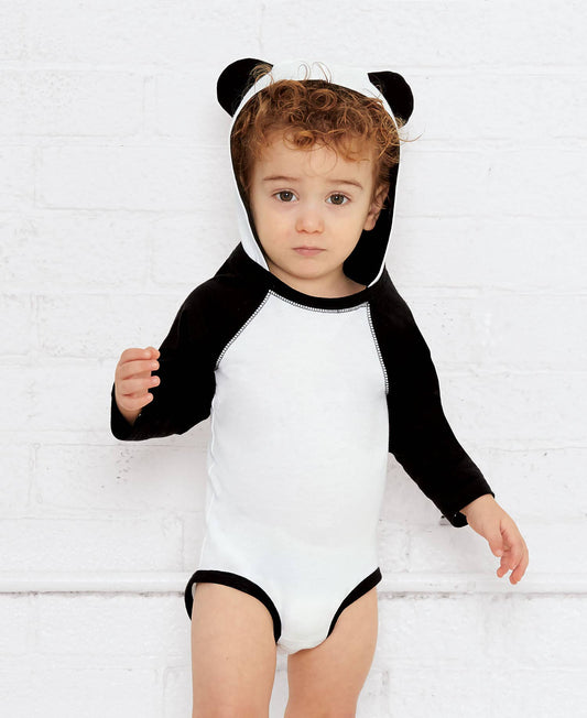 Baby Onesie, Infant Long Sleeve Bodysuit with Ears