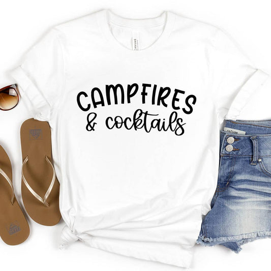Campfires and Cocktails Shirt