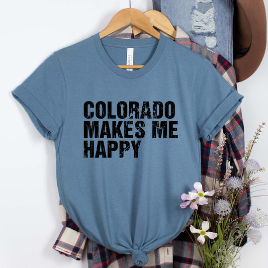 Colorado Makes Me Happy Tee