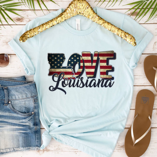 Love Louisiana Shirt