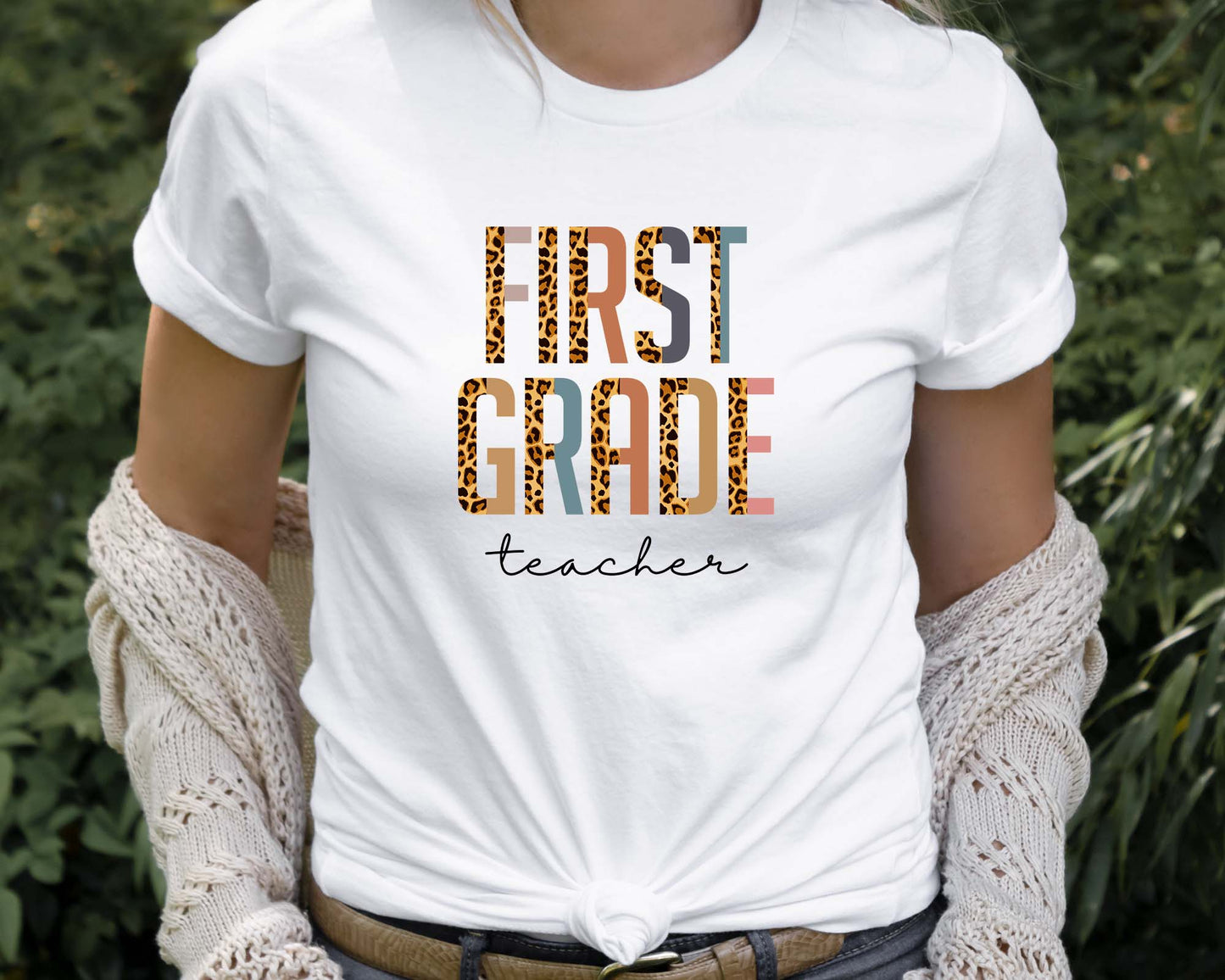 First Grade Teacher Shirt