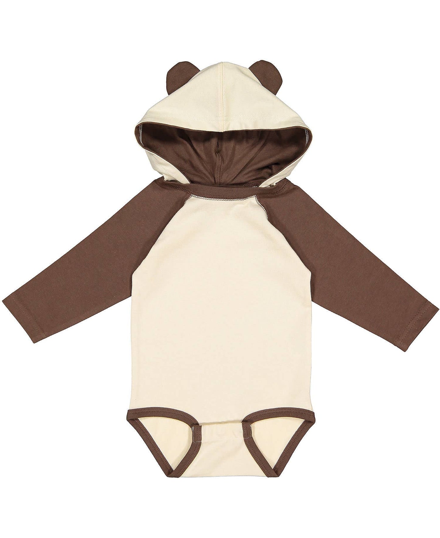 Baby Onesie, Infant Long Sleeve Bodysuit with Ears