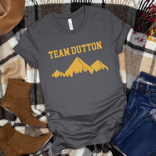 TEAM DUTTON, Yellowstone Shirt, Unisex Graphic Tee