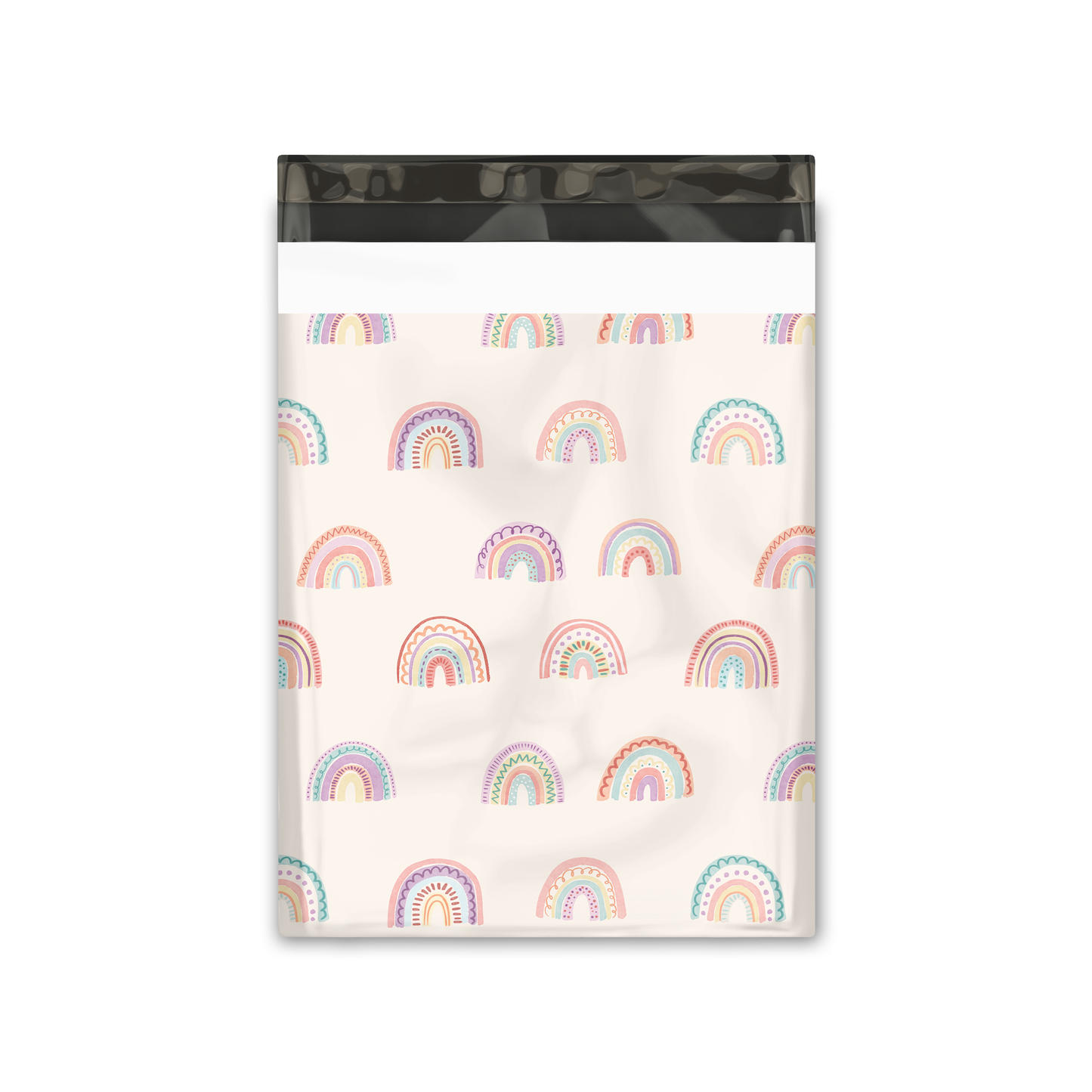 10x13" Poly Mailers Boho Rainbow